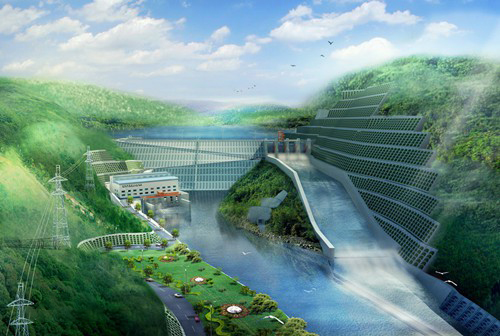 梅里斯达斡尔族老挝南塔河1号水电站项目